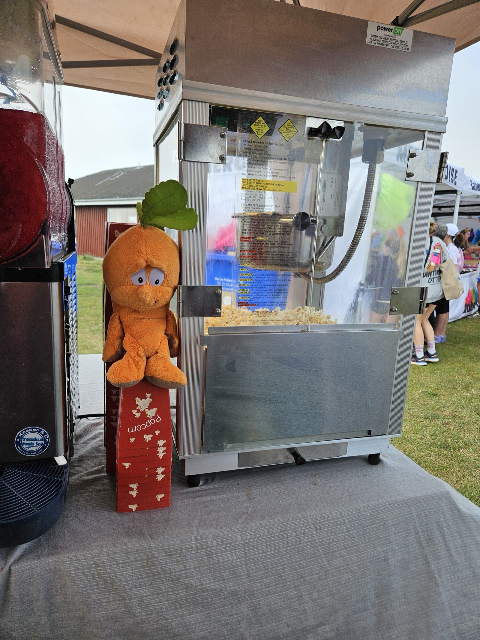 Popcorn maskine til fest