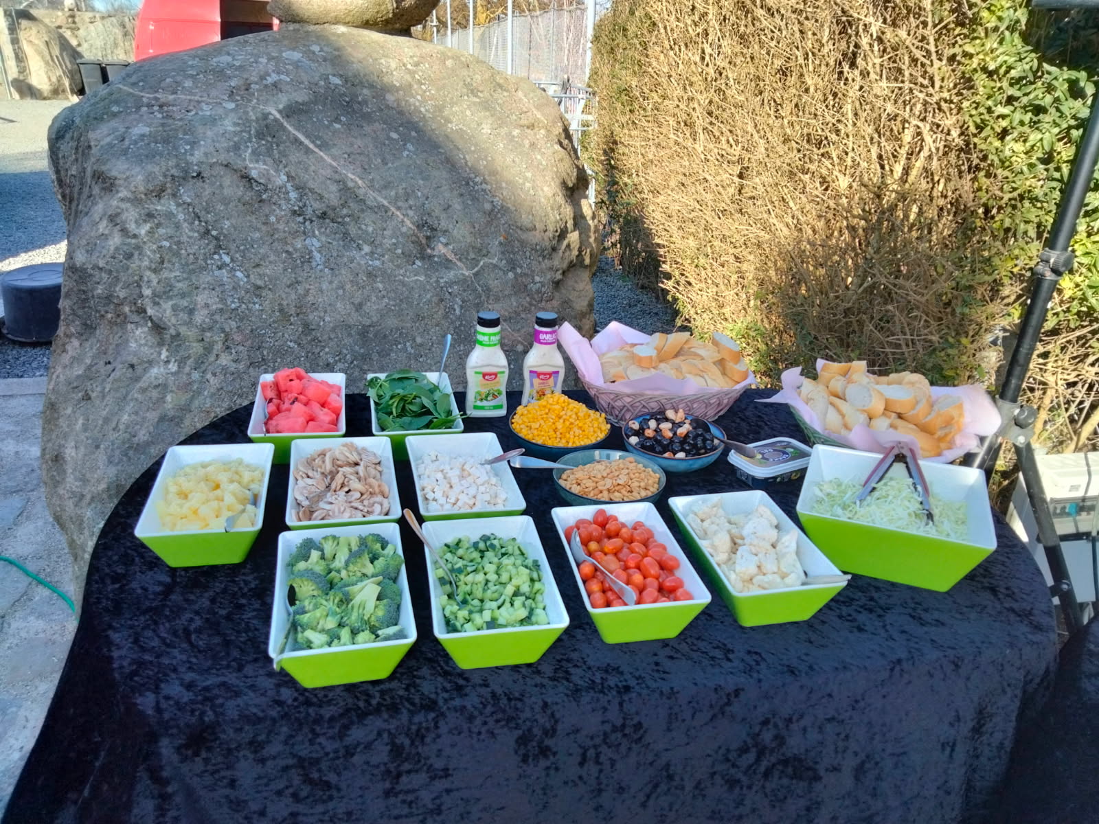 Salatbar til selskab